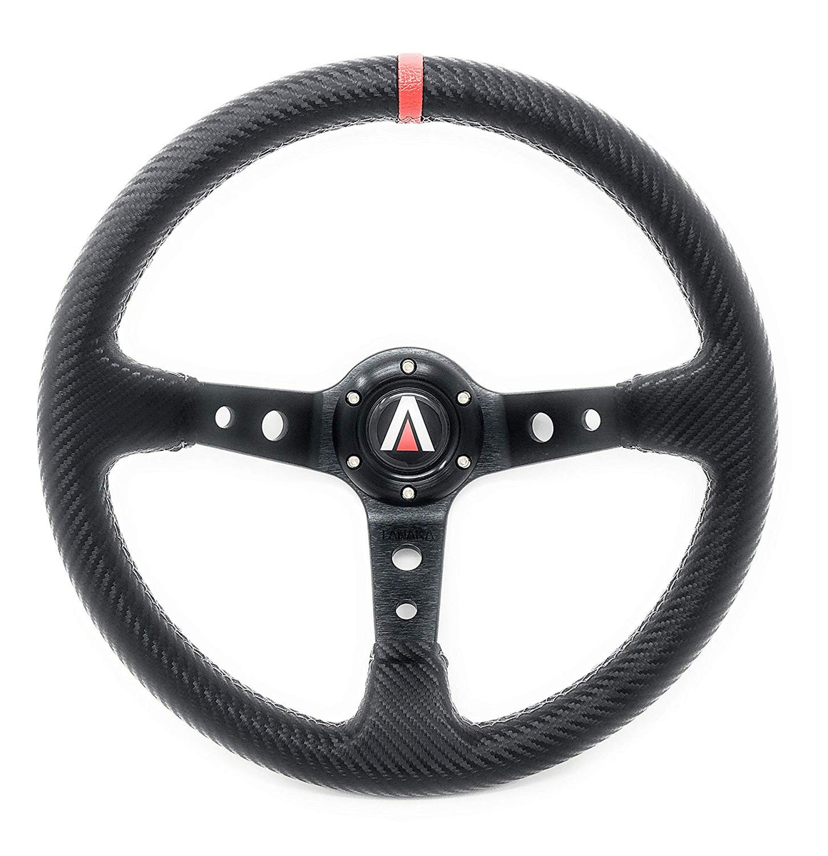 Racing Steering Wheel= KIISS 350/14in Universal Aluinu Car - View #8