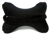 Soft Car Neck Pillow Memory Foam Car Auto Head Neck Rest Cushion Headrest Pillow Pad (Black) - Tanaka Power Sport