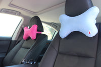 Soft Car Neck Pillow Memory Foam Car Auto Head Neck Rest Cushion Headrest Pillow Pad (Baby Blue) - Tanaka Power Sport
