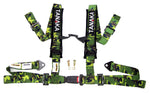 Phantom Series | Buckle 4-Point Safety Harness Set with Ultra Comfort Heavy Duty Shoulder Pads (Camouflage) - Tanaka Power Sport