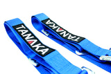 Racing Style 4-point Camlock Racing Harness (Blue) - Tanaka Power Sport