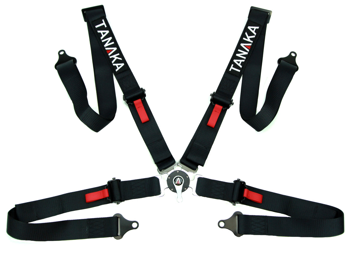 Tanaka 4-point Camlock Racing Harness Seat Belt – Tanaka Power Sport